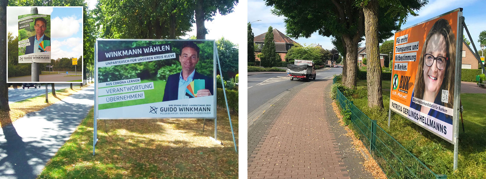 wahlwerbung panorama